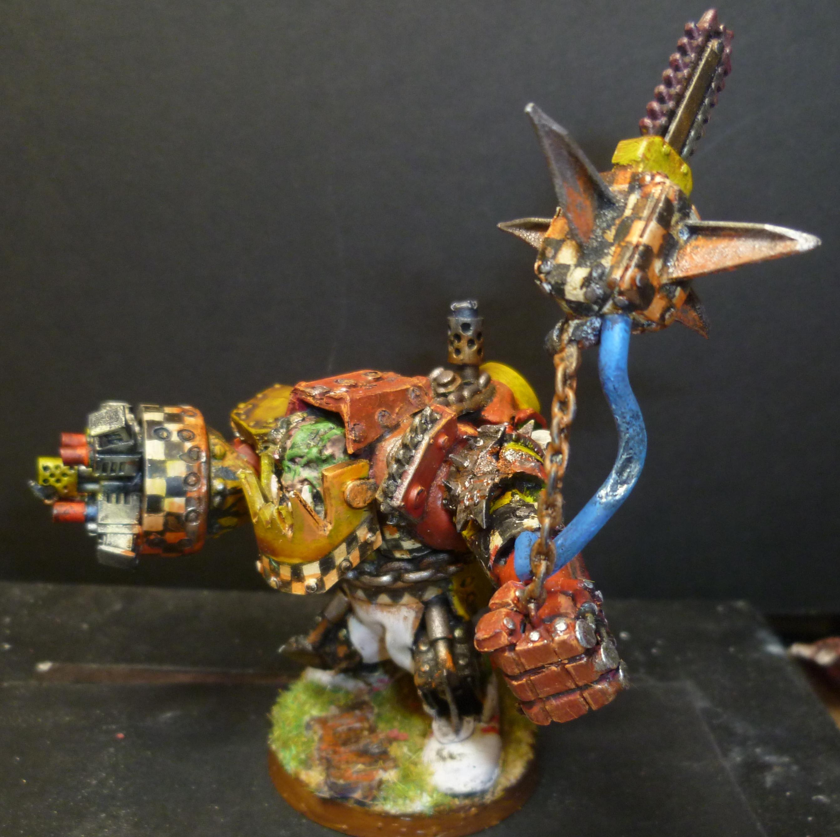 Orks, Wraboss, Warboss in Mega-Armour - Warboss in Mega-Armour